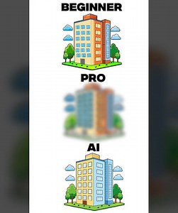 Beginner Vs Pro Vs AI - Building Windows Making - Illustrator #beginnervspro #ai #illustrator