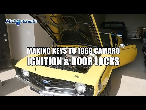 Making Keys To 1969 Camaro Ignition & Door Locks | Mr. Locksmith™ Video