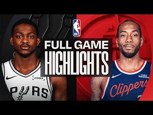 SPURS at CLIPPERS | FULL GAME HIGHLIGHTS | April 2, 2026