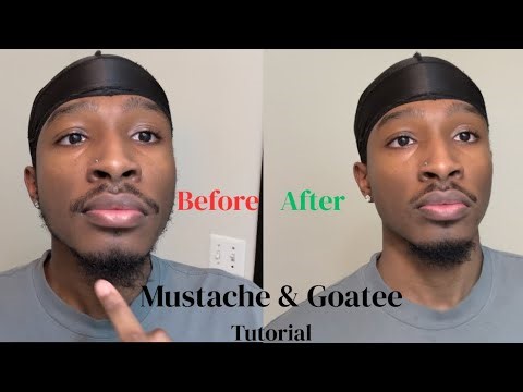 How to cut Mustache & Goatee - Tutorial