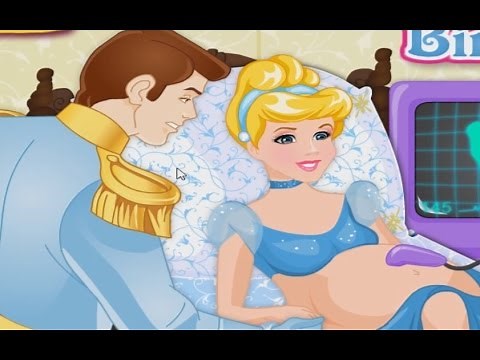 Cinderella Gives Birth To Twins - Baby Birth Game Movie For Girls