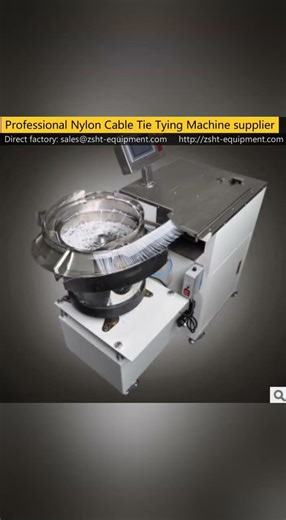 High quality & long working life Automatic Nylon Cable Tie Tying & Bundling Machine