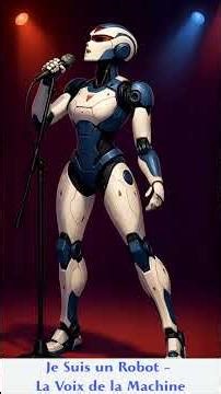 Je Suis un Robot – La Voix de la Machine (Chanson IA / Emotion Synthétique)