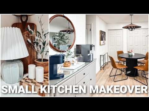 DIY KITCHEN & DINING ROOM MAKEOVER 2026 | SMALL KITCHEN DECORATING IDEAS | DECORATING ON A BUDGET