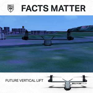 FACT: Training standards on a tiltrotor platform for the U.S. Army will be similar to traditional rotary-wing training requirements. This fact has been demonstrated on tiltrotor platforms for the U.S. Marine Corps, U.S Air Force, and U.S. Navy. The tiltrotor is the ONLY #FLRAA configuration with decades of training pedigree and hundreds of trained pilots, reducing risk for the U.S. Army ➡️ bell.co/fvl #FVL #FactsMatter #ArmyModernization | Bell Flight