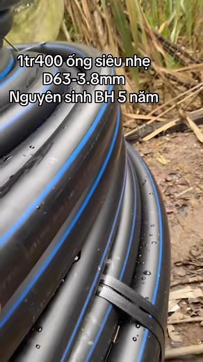 64K views · 304 reactions | Ống HDPE siêu nhẹ D63-3.8mm nguyên sinh 1tr400/cuộn 50m #lamdong #viralreels #cafe #taynguyen #xuhuong #vuongphuc | Võ Đạt | Facebook