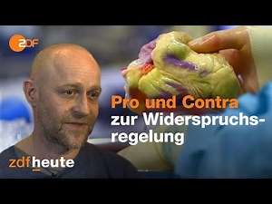 Mehr Organspenden mit Widerspruchsregelung? Schauspieler vs. Bischof