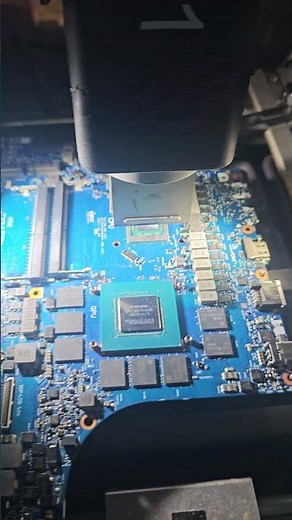 Asus Rog strix G513RW ryzen 9 6900hx işlemci değişimi #bga #chipset #gaming #laptop #repair