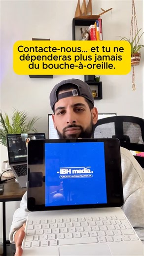 IBH Media on Instagram: "Tu peux tout faire “comme il faut”… et quand même te retrouver avec zéro client. C’est normal. L’acquisition, c’est un système — pas un coup de chance. Chez IBH Media, on prend ton marketing là où il est… et on te bâtit une machine qui attire, qualifie et booke tes clients pendant que toi, tu travailles sur ce qui compte. T’es tanné de dépendre du hasard (ou du bouche-à-oreille) ? Écris « META » en commentaire et je t’envoie le guide Meta Ads 2025–2026 gratuitement. Ou v