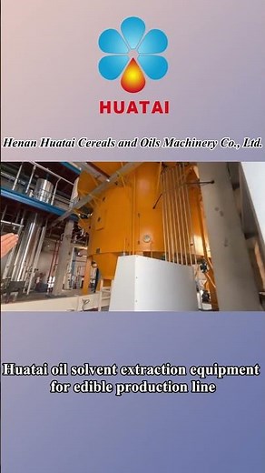 Extract more oil, more efficiently – with Huatai’s solvent extraction systems.