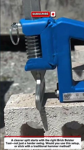 Brick Bolster Tool: The Faster Way to Cut Concrete Blocks Cleanly
