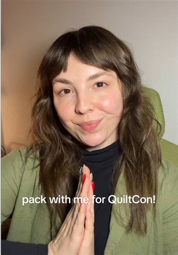 also got the QuiltCon app added my tickets to my apple wallet so I’m READY TO GOOOOO @BAGGU @Glossier @Jellycat @Vera Bradley #quiltcon #quiltcon2026 #quilting #quiltersoftiktok #quiltingtiktok