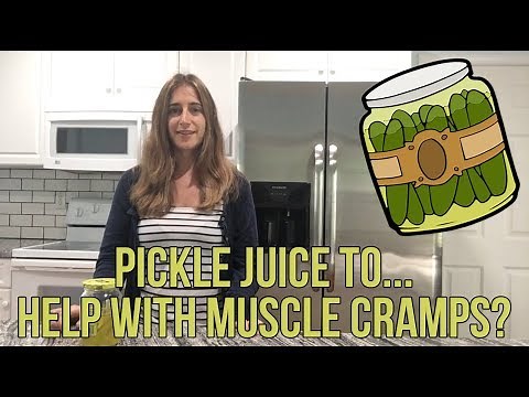 Is Pickle Juice Effective to Help with Muscle Cramps?