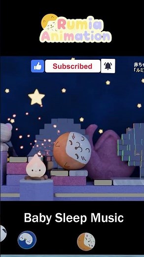 【赤ちゃん寝る音楽】見てるだけで眠くなる... 💤 コロコロアニメ×癒やしのオルゴール【長時間】 #赤ちゃん寝る音楽 #オルゴール #寝かしつけ