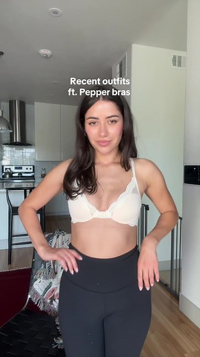 Theres a Pepper bra for every outfit #wearpepper #straplessbra #smallboobs #brahaul #outfitinspo