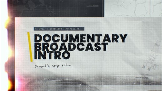 Documentary Broadcast Intro