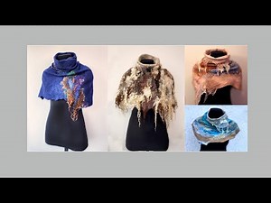 Alisa Bordo. Mini-cape. Three styles - one pattern. Video tutorial.