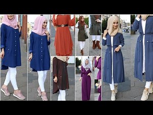 Muslim girls outfi || new top design with hijab ||eid collection 2023 ||@Hellofashion1988