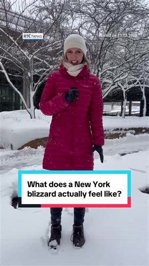 Our reporter Yvonne Murray is on the ground in New York as a powerful winter storm dumps more than 30cm (one foot) of snow across parts of the US northeast. Travel has ground to a halt for millions - roads closed, trains suspended and around 5,700 flights cancelled as treacherous conditions take hold. Thousands of homes and businesses are without power, with officials urging people to stay off the roads so crews can clear the streets. Schools are shut across the region #NewYork