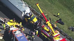 Deadly crash on I-81 in Hagerstown, Maryland