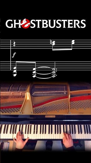 Ghostbuster pt. 5 Piano Tutorial with Scrolling Sheet Music