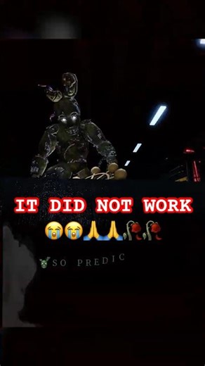 My Evasion Tecchnique Did Not Work on Springtrap... in BITE BY NIGHT ROBLOX