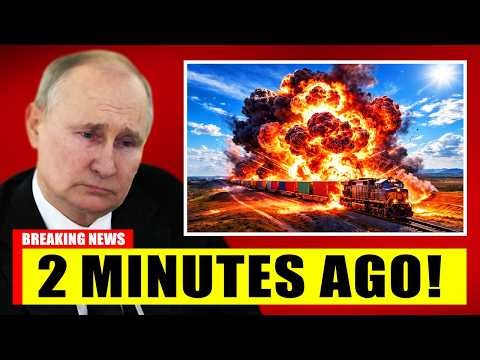 Russia’s SECRET 6000-Ton Train Was MOVING At 50 mph — Then THIS Happened...