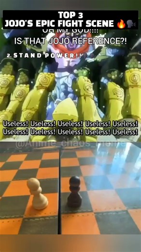 TOP 3 JOJO'S EPIC FIGHTS 🗣🔥 #jojosbizarreadventure #memes #anime