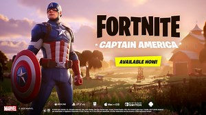 Captain America has entered the realm of Fortnite