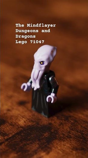 The Mindflayer from Lego CMF Dungeons and Dragons