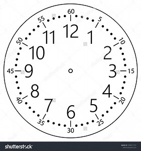 Clock Face House Alarm Table Kitchen Stock Vector (Royalty Free) 1096011572 | Shutterstock