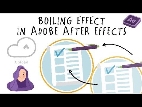 Boiling effect in Adobe After Effects Tutorial