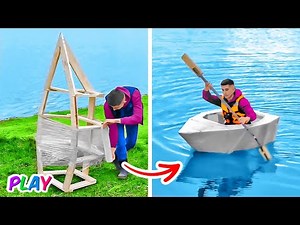 SELBSTGEBAUTES BOOT UND UNGLAUBLICHE PALETTEN-DIYs