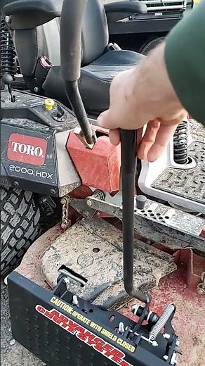 Installed Chute Blocker for my Zero Turn Mower
