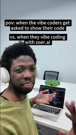 Black box builders hide. ZOER ships with full code visibility #zoer #productivity #ai #nocode