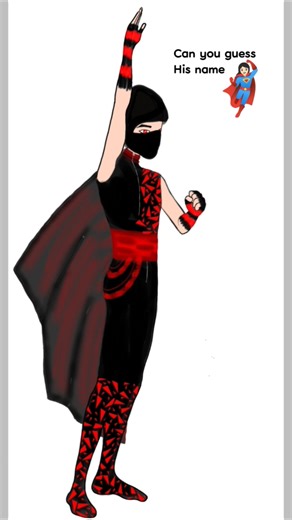 A superman 🦸🏻‍♀️❤️‍🔥#art #drawing #cartoon #digitalart #superhero