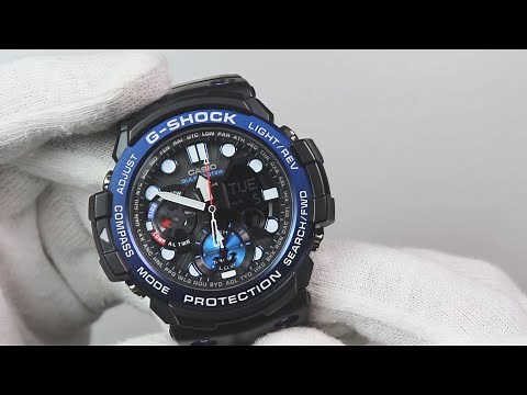 Unboxing and taking a look at this Casio G SHOCK GN-1000B-1AER Gulfmaster Master Of G Watch
