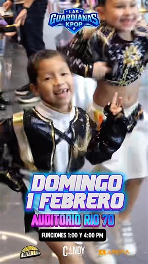 ✨💜 Regresa a Monterrey el espectáculo más esperado 💜✨ Vive LAS GUARDIANAS KPOP, el mejor tributo musical al fenómeno del momento, con un nuevo show más impresionante que te hará cantar, gritar y vibrar desde el primer minuto. 🎶 Coreografías increíbles 💥 Energía K-Pop en vivo 🌟 Un espectáculo para fans y familias 📍 Auditorio Río 70 🗓 Domingo 1 de febrero ⏰ Funciones 1:00 PM y 4:00 PM 🎟️ Boletos disponibles en taquillas del Auditorio Rio 70 o en linea: https://arema.mx/e/16710 COMPRA YA TU