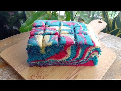 Kek Marble Klasik Sukatan Cawan