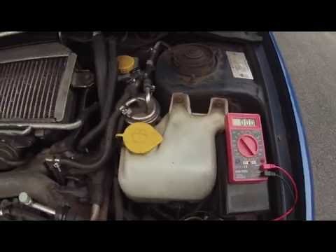 Subaru WRX 4EAT starter motor replacement manual and automatic