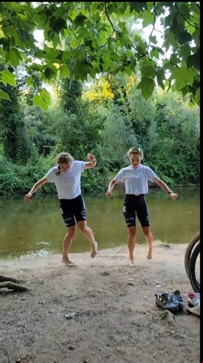 4.4K views · 792 reactions | ☀️掠 . How the legend of the river shark began. . #riverdip #summatime #sharkattack #drip | Alison Jackson Cyclist | Facebook