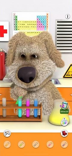 #helpmemakethismakesense #talkingtom ben is back with experiments!￼