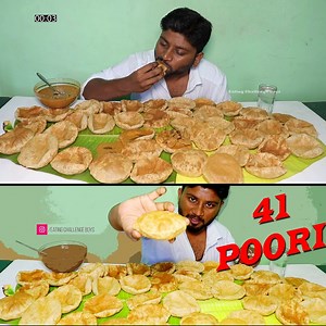 First Time India IN This Time OMG 42 Poori With Mutton Curry Eating Challenge | First Time India IN This Time | Eating Challenge Boys