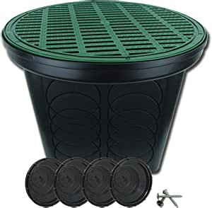 Polylok 20" Round Catch Basin - 8 Hole