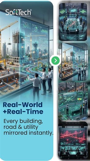 A city that updates itself—now possible with Digital Twins.