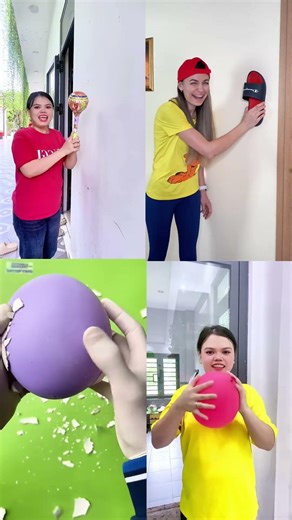 Giant Spider Prank & Super Satisfying Balloon Cracking! 🔨