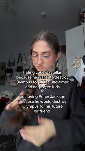 now is the g*n Annabeth or Olympus ? #strangeravenger #percyjackson #lukecastellan #percyjacksonseason2 #percabeth