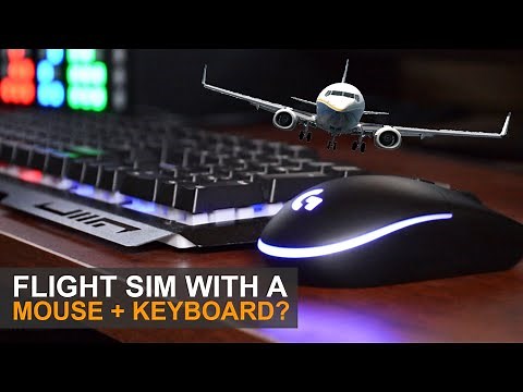 Using A Mouse + Keyboard With A Flight Simulator ?