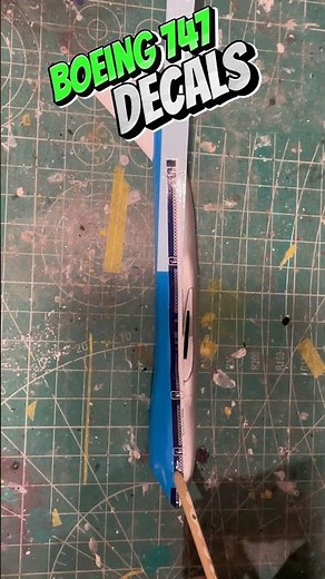 Boeing 747 scale model detailed build #modelairplane #scalemodel