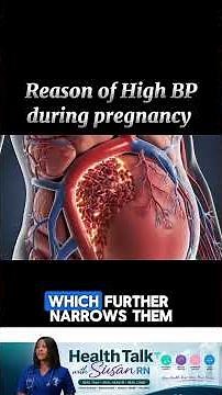 Reasons of High blood pressure during pregnancy #pregnancy #health